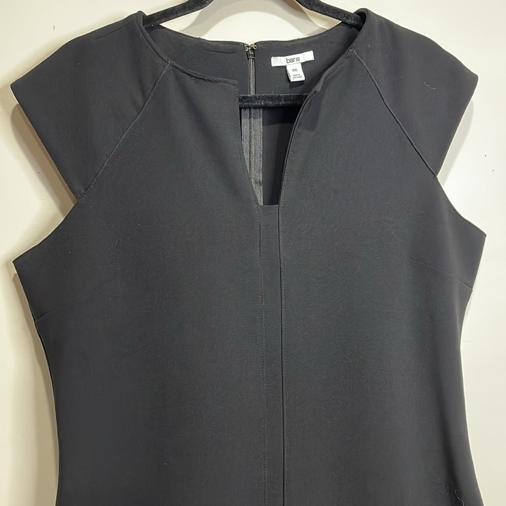 Size XXL BAR III SCUBA JET BLACK CAP SLEEVES - Picture 2 of 11